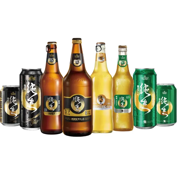 珠江啤酒产品展示